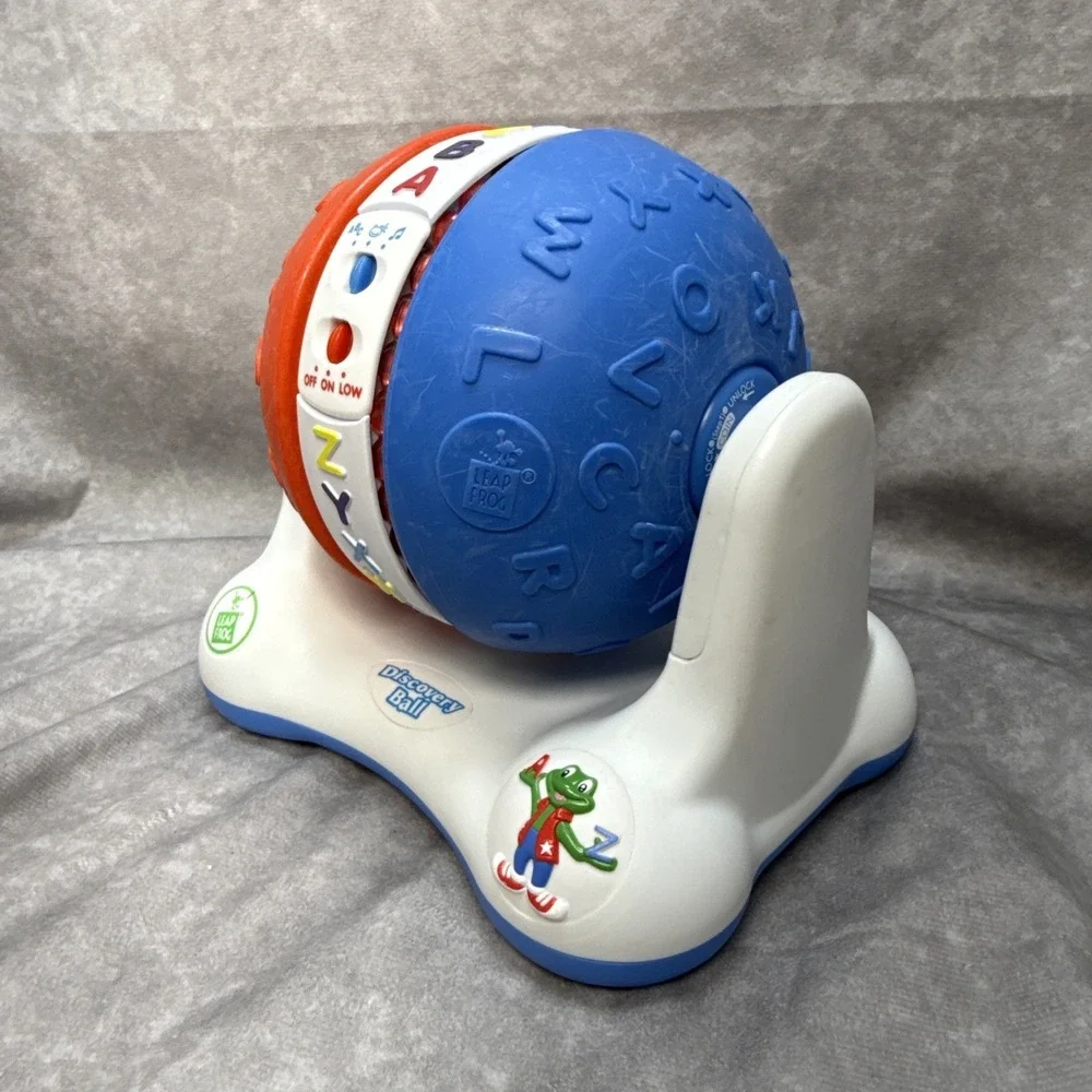Leap Frog DISCOVERY BALL 2001 w/ Letter Names, Sound, and Music Working Video
